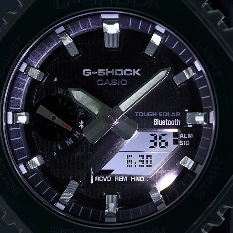 Casio G-Shock Tough Solar Bluetooth Connectivity Men's Watch- GBM-2100A-2B